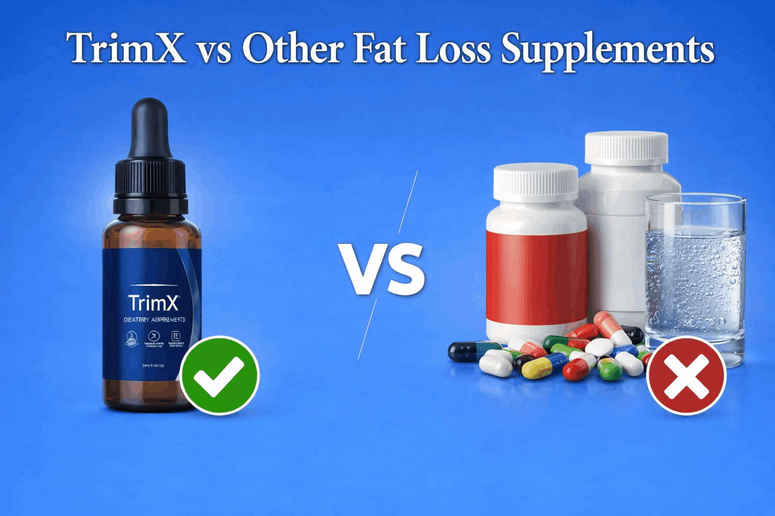 TrimX vs Other weight loss supplements
